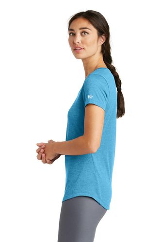 New Era Ladies Series Performance Scoop Tee. LNEA200 image thumbnail