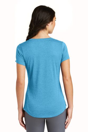 New Era Ladies Series Performance Scoop Tee. LNEA200 image thumbnail