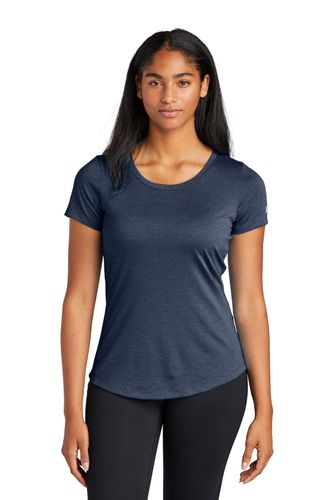New Era Ladies Series Performance Scoop Tee. LNEA200 image thumbnail