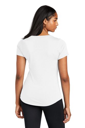 New Era Ladies Series Performance Scoop Tee. LNEA200 image thumbnail