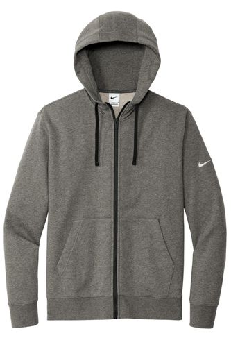 Nike Club Fleece Sleeve Swoosh Full-Zip Hoodie NKDR1513 image thumbnail