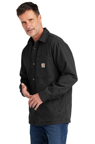 Carhartt Rugged Flex Fleece-Lined Shirt Jac CT105532 image thumbnail
