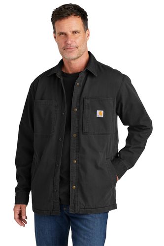 Carhartt Rugged Flex Fleece-Lined Shirt Jac CT105532 image thumbnail