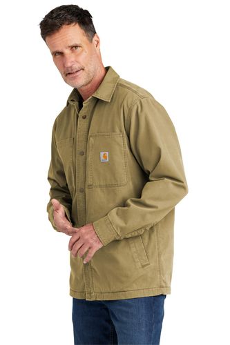Carhartt Rugged Flex Fleece-Lined Shirt Jac CT105532 image thumbnail