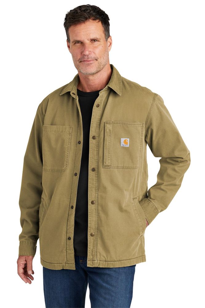 Carhartt Rugged Flex Fleece-Lined Shirt Jac CT105532 primary image