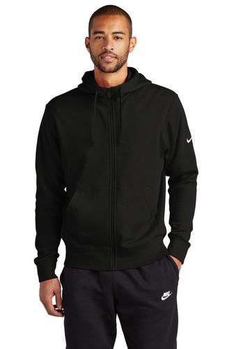 Nike Club Fleece Sleeve Swoosh Full-Zip Hoodie NKDR1513 image thumbnail