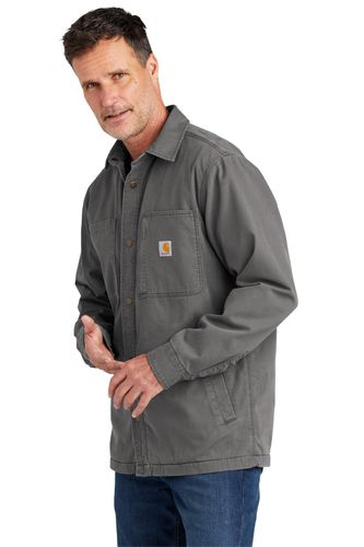 Carhartt Rugged Flex Fleece-Lined Shirt Jac CT105532 image thumbnail
