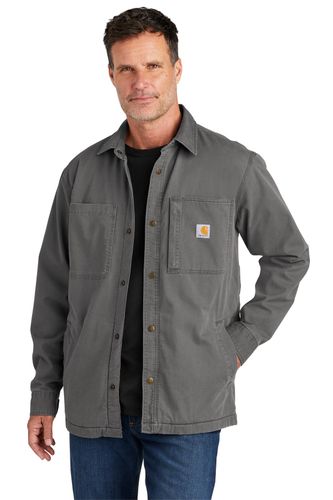 Carhartt Rugged Flex Fleece-Lined Shirt Jac CT105532 image thumbnail