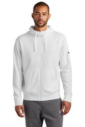 Image of Nike Club Fleece Sleeve Swoosh Full-Zip Hoodie NKDR1513