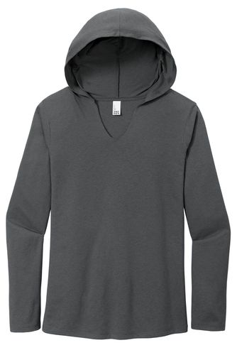 District Women's Perfect Tri Long Sleeve Hoodie. DM139L image thumbnail