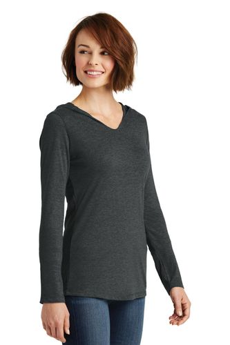 District Women's Perfect Tri Long Sleeve Hoodie. DM139L image thumbnail