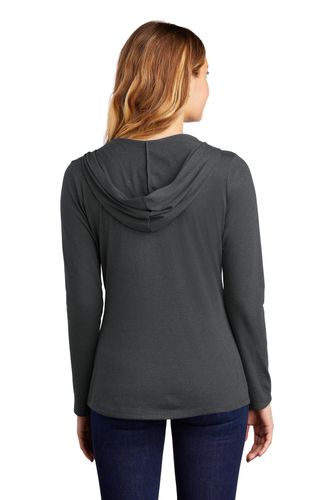District Women's Perfect Tri Long Sleeve Hoodie. DM139L image thumbnail