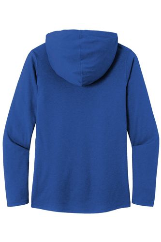 District Women's Perfect Tri Long Sleeve Hoodie. DM139L image thumbnail