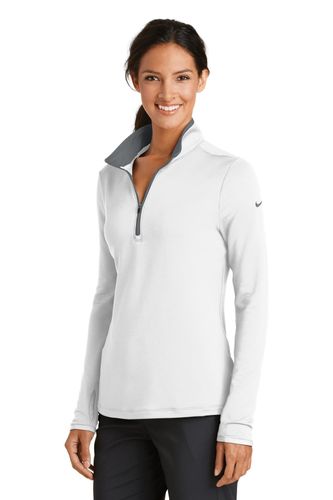 Nike Ladies Dri-FIT Stretch 1/2-Zip Cover-Up. 779796 image thumbnail