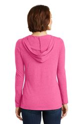 Image of District Women's Perfect Tri Long Sleeve Hoodie. DM139L