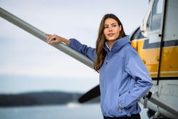 Image of Cutter & Buck Charter Eco Recycled Womens Full-Zip Jacket