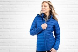 Image of Clique Hudson Insulated Womens Full-Zip Puffer Jacket