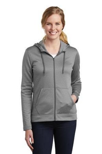 Nike Ladies Therma-FIT Full-Zip Fleece Hoodie. NKAH6264 image thumbnail