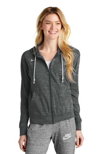 Nike Ladies Gym Vintage Full-Zip Hoodie CN9402 image thumbnail