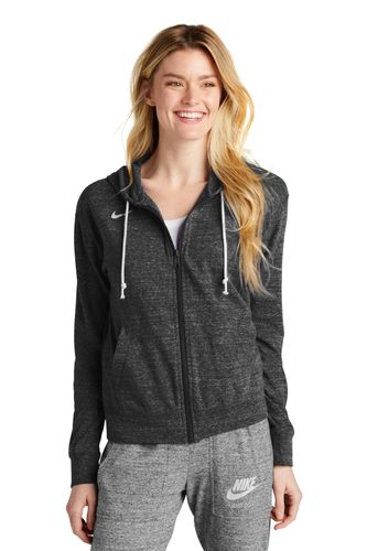 Nike Ladies Gym Vintage Full-Zip Hoodie CN9402 image thumbnail