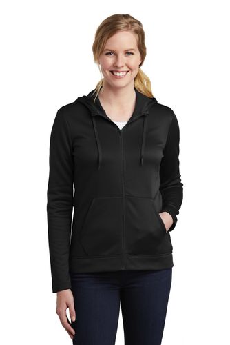 Nike Ladies Therma-FIT Full-Zip Fleece Hoodie. NKAH6264 image thumbnail