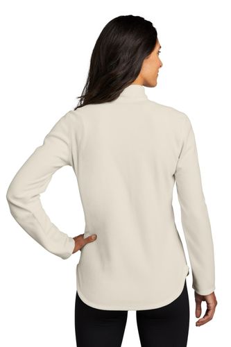 Eddie Bauer Ladies 1/2-Zip Microfleece Jacket EB227 image thumbnail