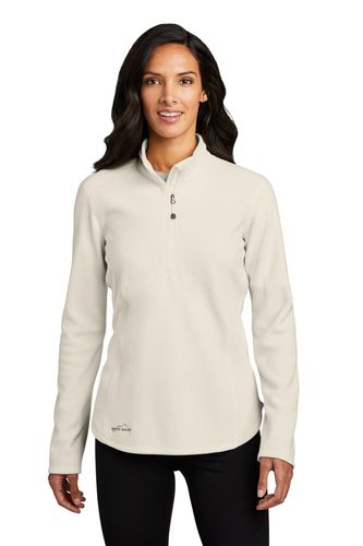 Eddie Bauer Ladies 1/2-Zip Microfleece Jacket EB227 image thumbnail