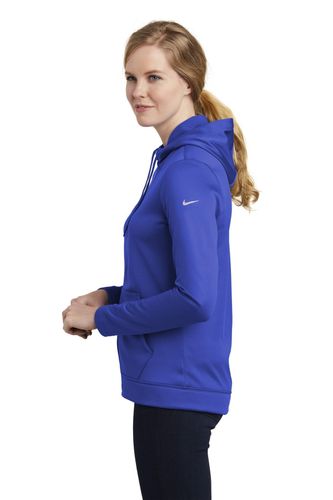 Nike Ladies Therma-FIT Full-Zip Fleece Hoodie. NKAH6264 image thumbnail