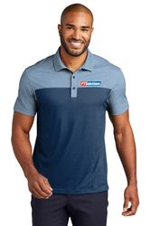 Image of PTS Port Authority® Fine Pique Blend Blocked Polo