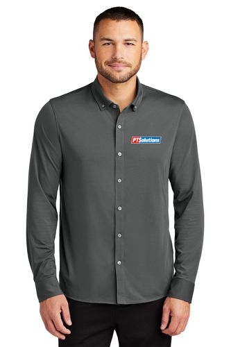 PTS Mercer+Mettle™ Stretch Jersey Long Sleeve Shirt image thumbnail