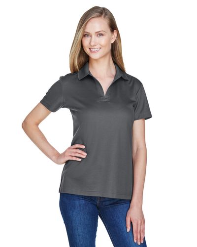 Devon & Jones CrownLux Performance Ladies' Plaited Polo image thumbnail