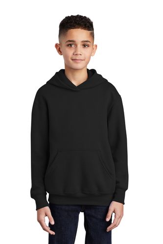 Port & Company Youth Core Fleece Pullover Hooded Sweatshirt image thumbnail