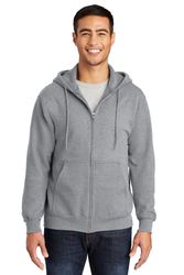 Image of Port & Company Tall Essential Fleece Full-Zip Hooded Sweatshirt
