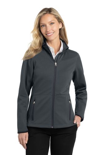 Port Authority Ladies Pique Fleece Jacket image thumbnail