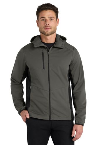 Port Authority Active Hooded Soft Shell Jacket image thumbnail