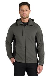 Image of Port Authority Active Hooded Soft Shell Jacket