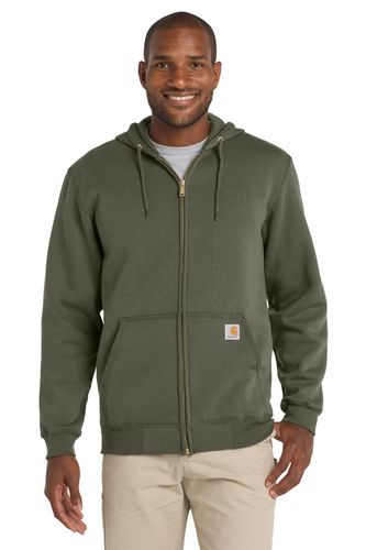 Carhartt Midweight Hooded Zip-Front Sweatshirt image thumbnail