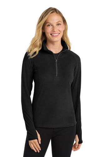 Port Authority Ladies Microfleece 1/2-Zip Pullover image thumbnail