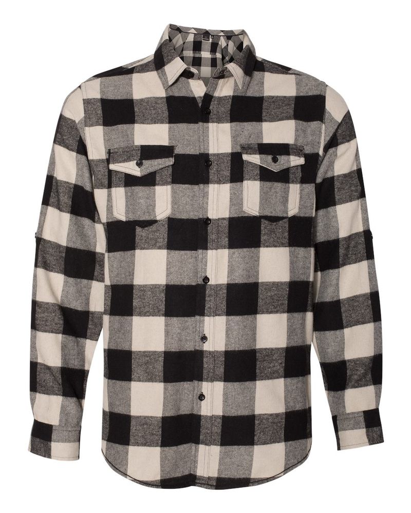 Burnside Yarn-Dyed Flannel Shirt primary image