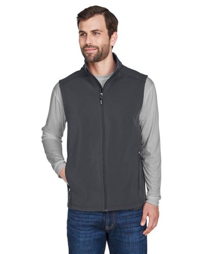 CORE365 Men's Cruise Two-Layer Fleece Bonded Soft Shell Vest image thumbnail