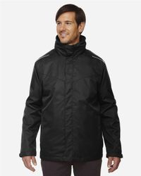 Image of CORE365 Men's Tall Region 3-in-1 Jacket with Fleece Liner