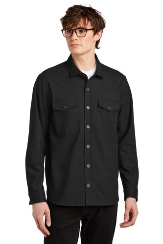 Mercer+Mettle Long Sleeve Twill Overshirt image thumbnail