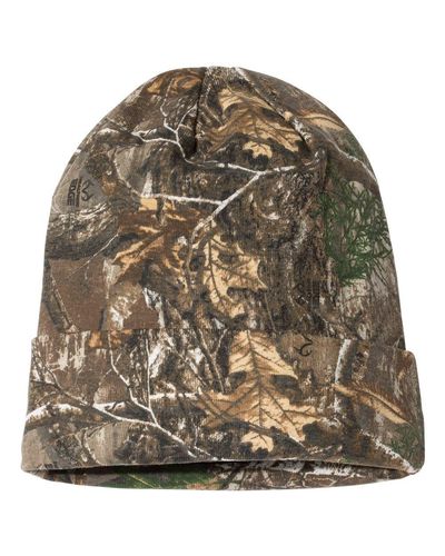 Kati 12" Licensed Camo Cuffed Beanie image thumbnail