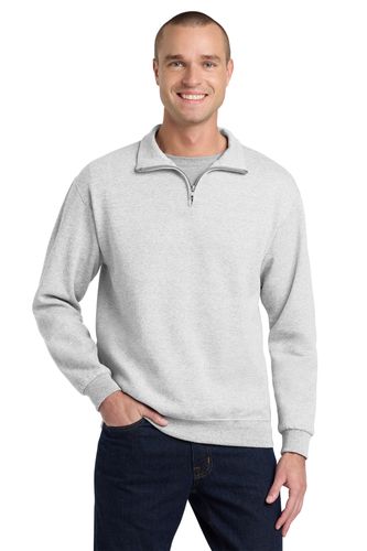 Jerzees NuBlend 1/4-Zip Cadet Collar Sweatshirt image thumbnail