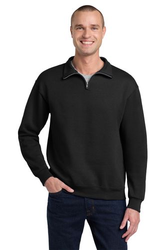 Jerzees NuBlend 1/4-Zip Cadet Collar Sweatshirt image thumbnail