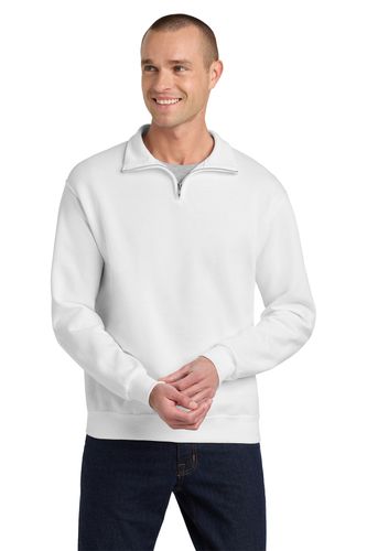 Jerzees NuBlend 1/4-Zip Cadet Collar Sweatshirt image thumbnail