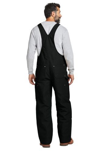 Carhartt Tall Firm Duck Insulated Bib Overalls image thumbnail