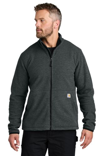 Carhartt Textured Full-Zip Fleece Jacket image thumbnail