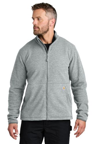 Carhartt Textured Full-Zip Fleece Jacket image thumbnail