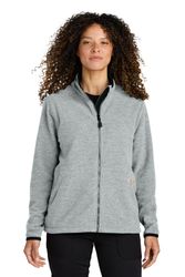 Image of Carhartt Women's Textured Full-Zip Fleece Jacket
